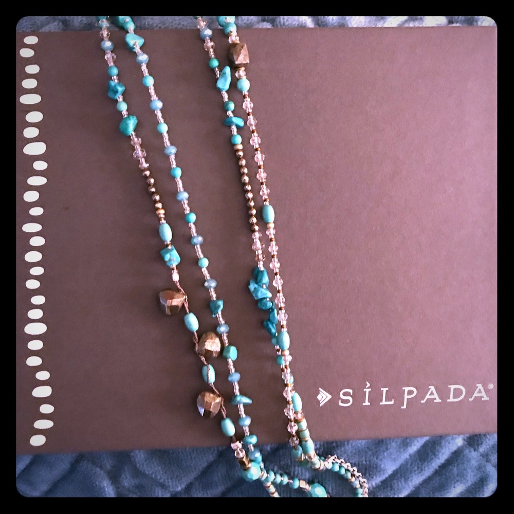 Silpada Stone’s Throw Necklace.         Item N3122